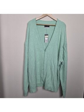 Original Use Men's Open Neck Cardigan XXL